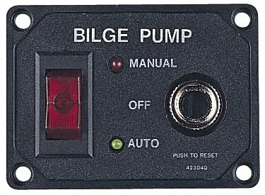 423040-1 – SEA DOG Bilge Pump Switch, Three-Way Automatic/ Manual Switch Led Indicator 12 Volt Corrosion Resistant AB...